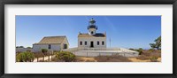 Lighthouse, Old Point Loma Lighthouse, Point Loma, Cabrillo National Monument, San Diego, California, USA Fine Art Print