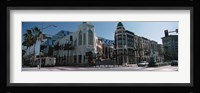Street Corner at Rodeo Drive, Beverly Hills, California Fine Art Print