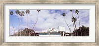 Facade of a stadium, Rose Bowl Stadium, Pasadena, Los Angeles County, California, USA Fine Art Print