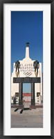 Entrance of a stadium, Los Angeles Memorial Coliseum, Los Angeles, California, USA Fine Art Print