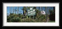 Signboard of a hotel, Beverly Hills Hotel, Beverly Hills, Los Angeles County, California, USA Fine Art Print