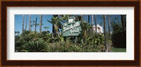 Signboard of a hotel, Beverly Hills Hotel, Beverly Hills, Los Angeles County, California, USA Fine Art Print