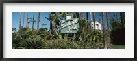 Signboard of a hotel, Beverly Hills Hotel, Beverly Hills, Los Angeles County, California, USA Fine Art Print