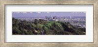 Griffith Park Observatory and Los Angeles in the background, California Fine Art Print