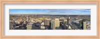 Aerial view of a city, Cincinnati, Hamilton County, Ohio, USA 2010 Fine Art Print