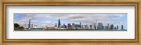 City at the waterfront, Lake Michigan, Chicago, Cook County, Illinois, USA 2010 Fine Art Print