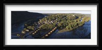 High angle view of a town, Harpers Ferry, Jefferson County, West Virginia, USA Fine Art Print