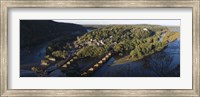 High angle view of a town, Harpers Ferry, Jefferson County, West Virginia, USA Fine Art Print