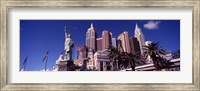 Low angle view of a hotel, New York New York Hotel, Las Vegas, Nevada Fine Art Print