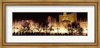 Las Vegas Hotels at Night Fine Art Print