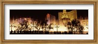 Las Vegas Hotels at Night Fine Art Print