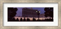 Low angle view of a hotel, Bellagio Resort And Casino, The Strip, Las Vegas, Nevada, USA Fine Art Print
