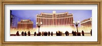 Bellagio Resort And Casino Lit Up At Night, Las Vegas Fine Art Print