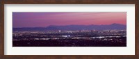 Cityscape at sunset, Phoenix, Maricopa County, Arizona, USA 2010 Fine Art Print