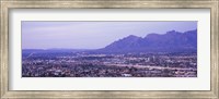 Tuscon, Arizona with Mountains Fine Art Print