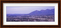Tuscon, Arizona with Mountains Fine Art Print