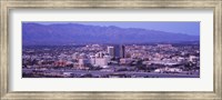 Tucson, Arizona with Purple Sky 2010 Fine Art Print