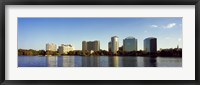 Lake Eola, Orlando, Florida (distant view) Fine Art Print