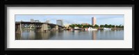 Morrison Bridge, Willamette River, Portland, Oregon Fine Art Print