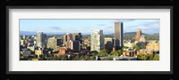 Skyscrapers in a city, Portland, Oregon Fine Art Print