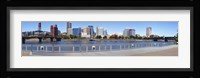 Buildings at the waterfront, Vista Point, Portland, Multnomah County, Oregon, USA 2010 Fine Art Print
