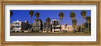 Buildings in a city, Venice Beach, City of Los Angeles, California, USA Fine Art Print