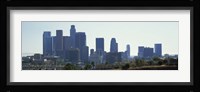 Skyscrapers in a city, Los Angeles, California, USA 2009 Fine Art Print
