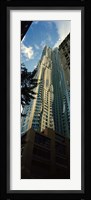 Low angle view of an apartment, Wall Street, Lower Manhattan, Manhattan, New York City, New York State, USA Fine Art Print