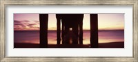 View from Under Manhattan Beach Pier, California Fine Art Print
