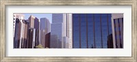 Close up of skyscrapers in Los Angeles, Los Angeles County, California, USA Fine Art Print