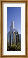 Skyscrapers in a city, Los Angeles County, California, USA Fine Art Print