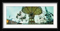 Tourists riding on an amusement park ride, Lynn's Trapeze, Luna Park, Coney Island, Brooklyn, New York City, New York State, USA Fine Art Print