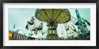 Tourists riding on an amusement park ride, Lynn's Trapeze, Luna Park, Coney Island, Brooklyn, New York City, New York State, USA Fine Art Print