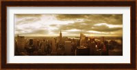 Manhattan on a Cloudy Day Fine Art Print
