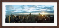 Buildings in a city, Empire State Building, Manhattan, New York City, New York State, USA 2011 Fine Art Print