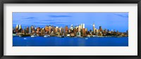 Manhattan skyline, New York City, New York State, USA Fine Art Print