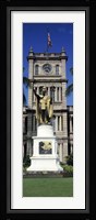 Statue of King Kamehameha, Aliiolani Hale, Honolulu, Hawaii (vertical) Fine Art Print