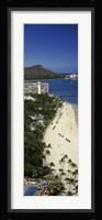 Beach in Honolulu, Hawaii Fine Art Print