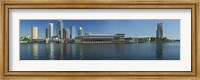 Buildings at the waterfront, Tampa, Hillsborough County, Florida, USA Fine Art Print