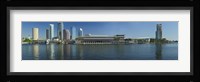 Buildings at the waterfront, Tampa, Hillsborough County, Florida, USA Fine Art Print