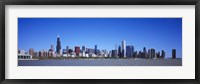 Skyscrapers at the waterfront, Willis Tower, Shedd Aquarium, Chicago, Cook County, Illinois, USA 2011 Fine Art Print