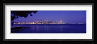 San Diego in the Distance, Night View Fine Art Print