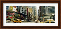 42nd Street, Eighth Avenue, Times Square, Manhattan, New York Fine Art Print