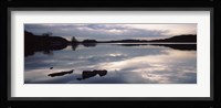 Reflection of clouds in a lake, Loch Raven Reservoir, Lutherville-Timonium, Baltimore County, Maryland Fine Art Print