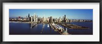 Pier on a lake, Navy Pier, Lake Michigan, Chicago, Cook County, Illinois, USA 2011 Fine Art Print