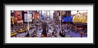 People in a city, Times Square, Manhattan, New York City, New York State, USA Fine Art Print