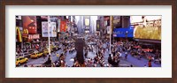 People in a city, Times Square, Manhattan, New York City, New York State, USA Fine Art Print