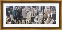 Bryant Park and surrounding buildings, Manhattan, New York City, New York State, USA Fine Art Print