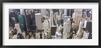 Bryant Park and surrounding buildings, Manhattan, New York City, New York State, USA Fine Art Print