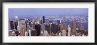 High angle view of buildings in Manhattan, New York City Fine Art Print